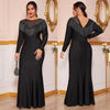 Fat Women  Size Evening Party Prom Long Dress Dresses