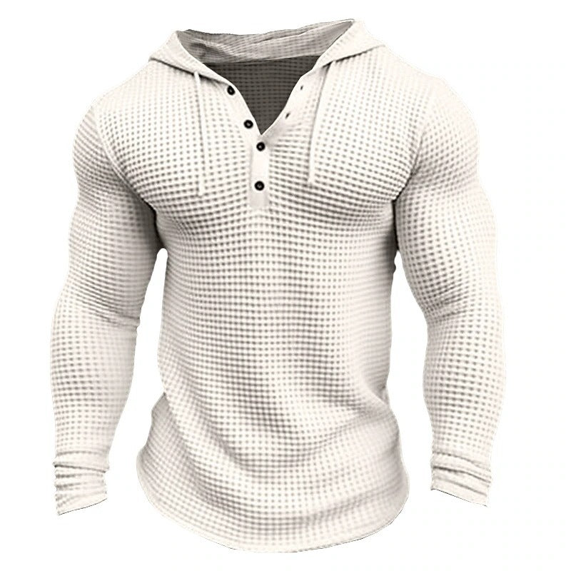 Men's Pullover Casual Long Sleeve T-shirt .