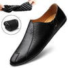 Leather Shoes Middle- Breathable