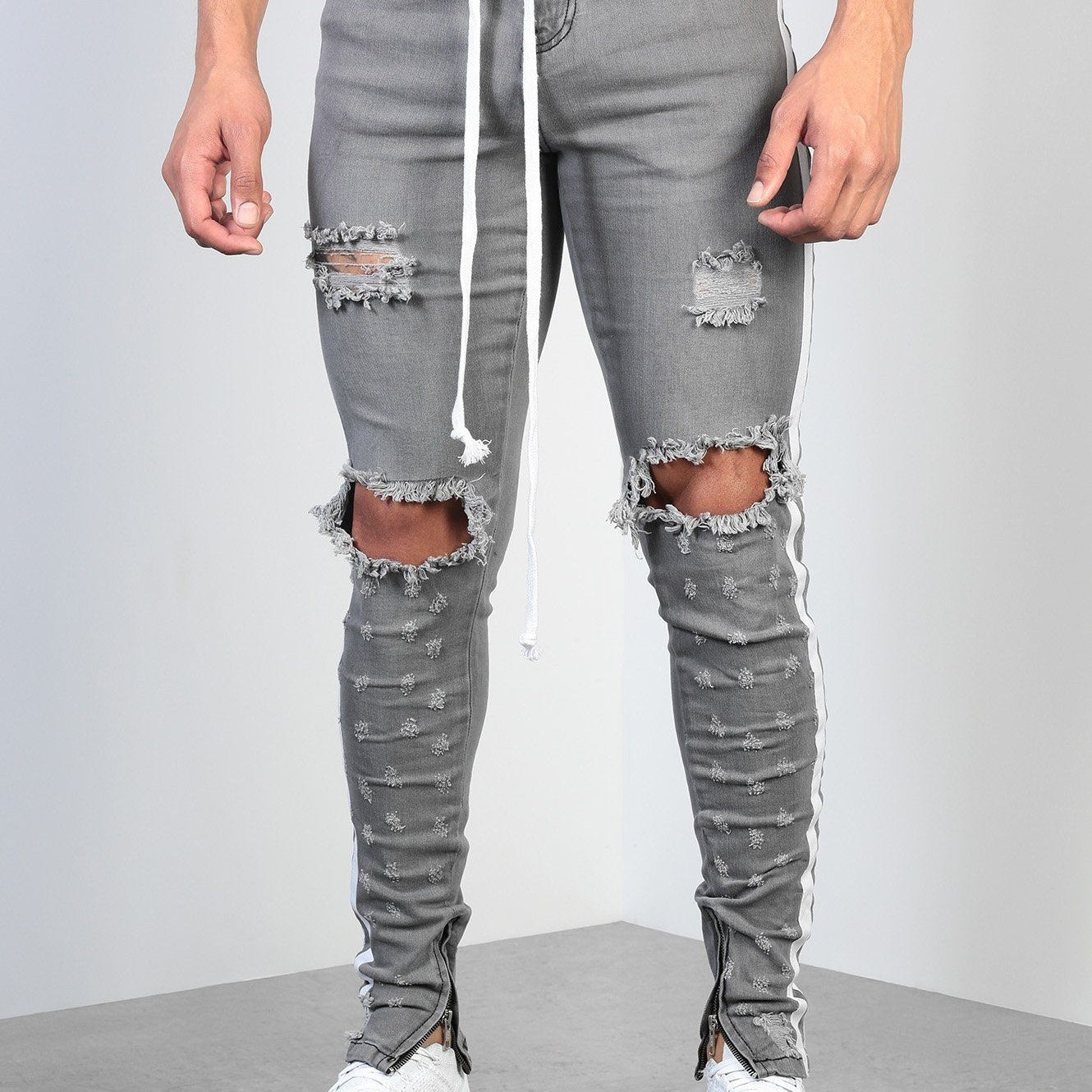 Slim Fit  Pants Jeans